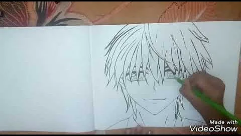 Drawing Usui Takumi from anime :kaichou wa maid sama