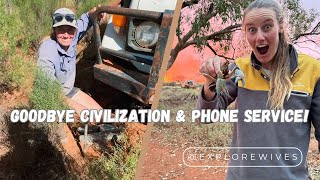 Caravanning Remote Outback NSW  Goodbye Civilisation & Phone Service! Travelling Australia Fulltime