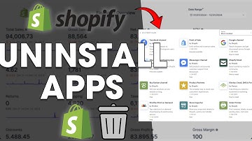 Shopify - How To Uninstall Apps / Plugins (Easy Guide)