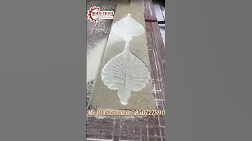 A Leaf Design for Interior work cutting by CNC ROUTER MACHINE  #woodworking #cncrouter