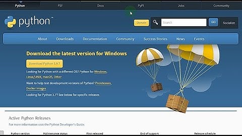 Python - Загрузка, установка и запуск