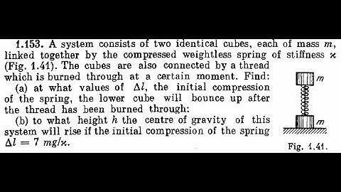 Irodov Problem - 1.153 - Center of Mass Motion | IIT JEE | NEET | Olympiads