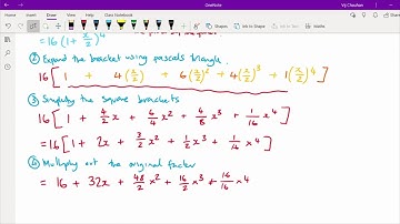 AQA/AS Maths  - Binomial Expansion Part 2 of 2