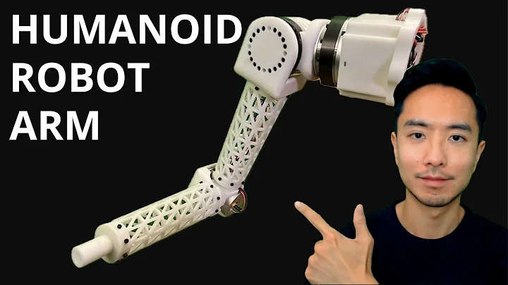 I Built a 3D Printed Humanoid Robot Arm with Harmonic Robot Actuators! (MyActuator RH Series)