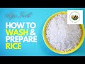 How to Wash and Prepare Rice
