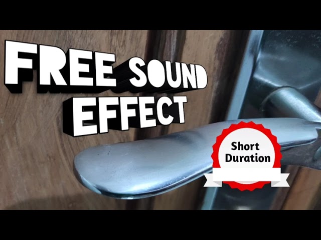 Free Sound effect knock the door - Efek suara mengetuk pintu class=