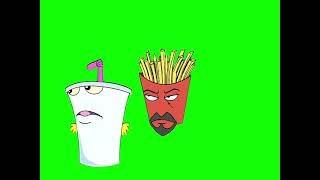 Master Shake why is anything anything? Aqua Teen Hunger Force s1e1 green screen