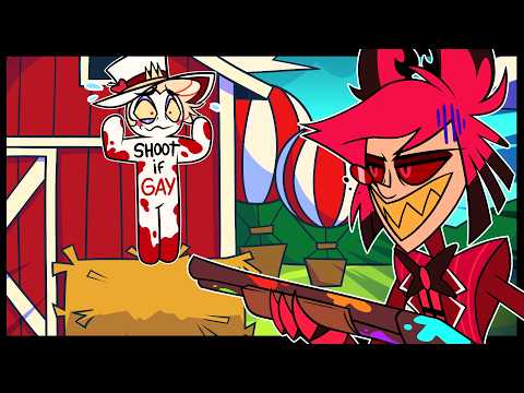 MECCHA CHAMELEON with Hazbin Hotel Characters turns ABSOLUTELY HILARIOUS!