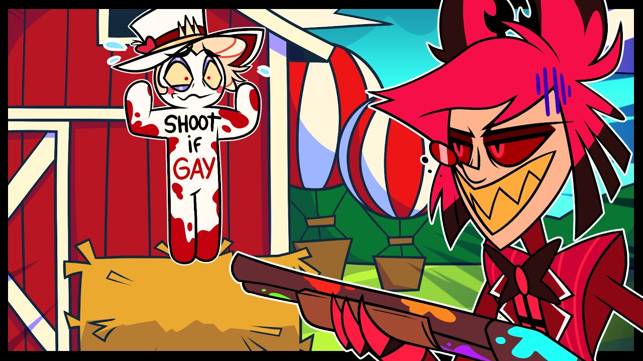 MECCHA CHAMELEON with Hazbin Hotel Characters turns ABSOLUTELY HILARIOUS!