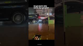 McLaren keeps on hitting benz in the bumper #car #carlove...