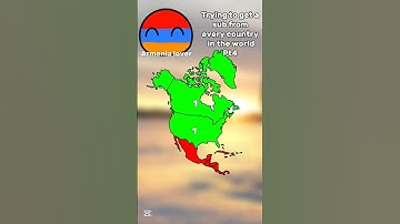 Trying to Get a Sub from Every country in the world #countryball #mapping #mapper #europe #geography