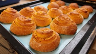 ВОТ ЧТО НУЖНО делать с тыквой! НЕВЕРОЯТНЫЕ БУЛОЧКИ С ТЫКВОЙ Rezept ko