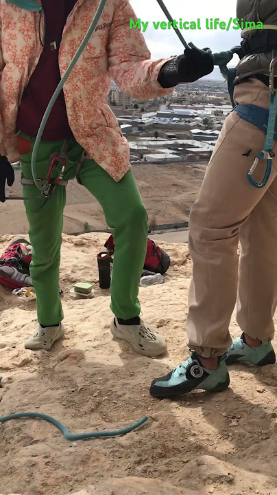 Double Check your partner,Harness,Knot as a climber,belay Device,Locking biner,harness as a belayer