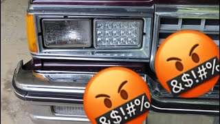 THESE EBAY HEADLIGHTS LOOKS GOOD BUT THEY ARE TRASH ON GOD!!😡😡😡🤦🏽‍♂️🤦🏽‍♂️