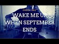 green day wake me up when september ends for cello and piano cover