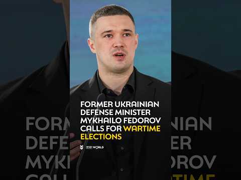 Video Former Ukrainian Defense Minister Mykhailo calls for wartime