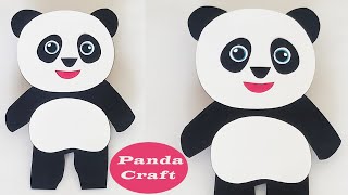 Cute Panda Craft | DIY Panda | How To Make Paper Panda | Easy Paper Panda screenshot 5