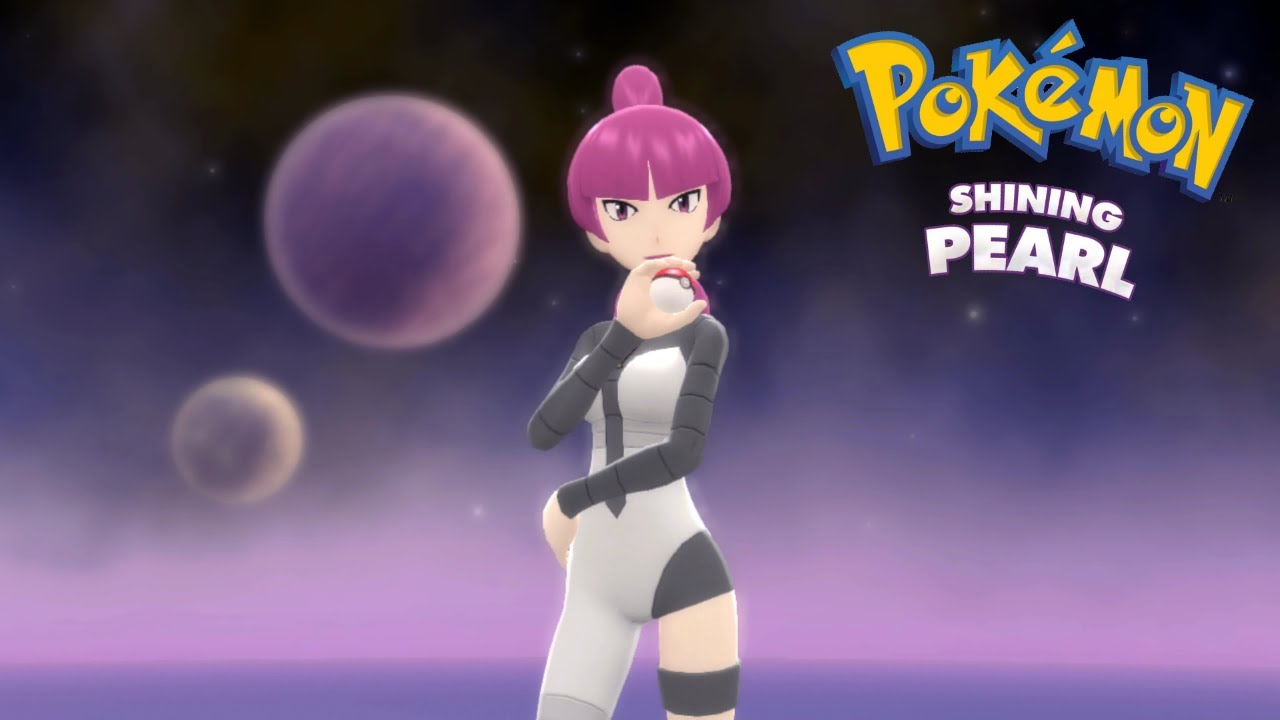 Pokemon Shining Pearl Galactic Commander Jupiter at Eterna City YouTube