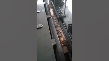 How 8ft log debarker works？ wood debarker machine wood timber log debarking machine