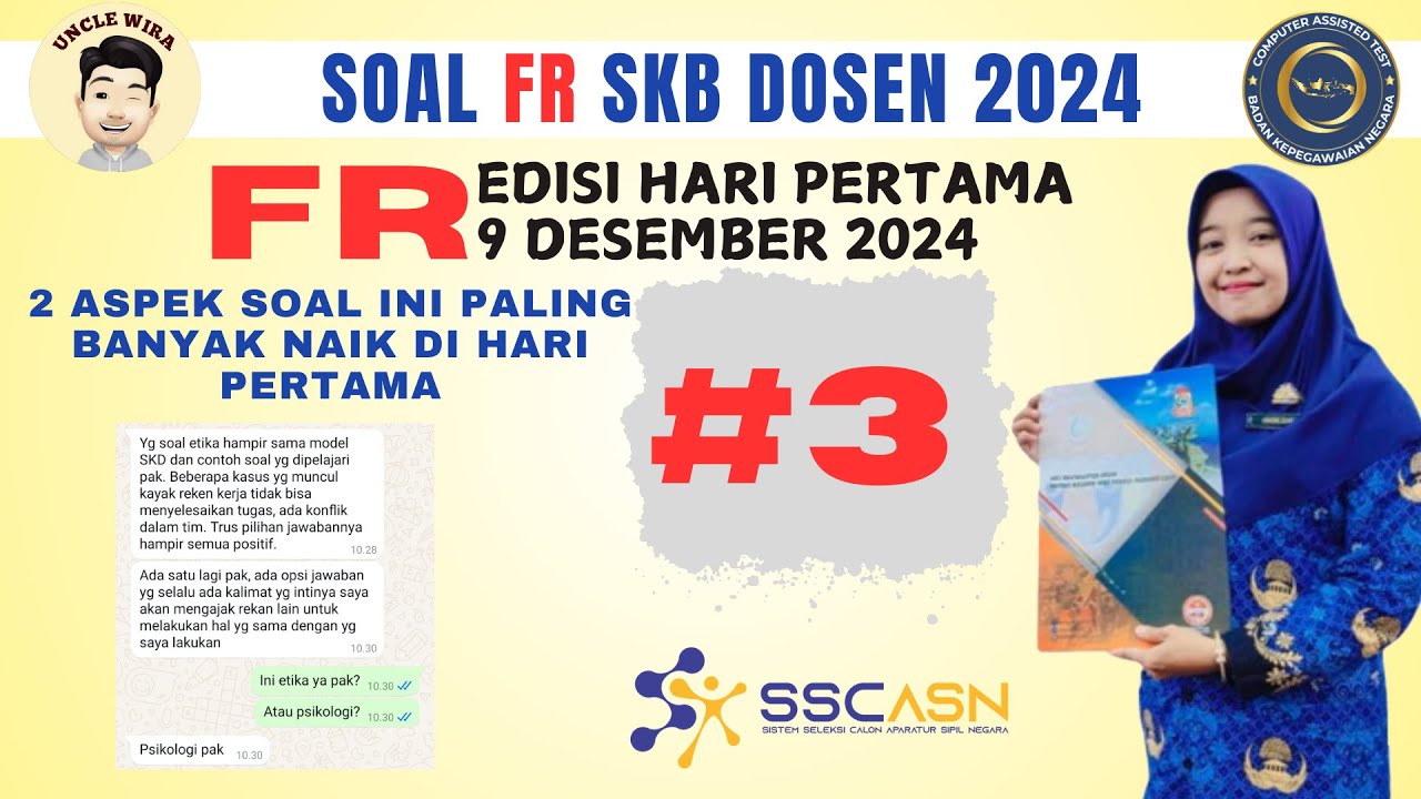 #3 FR (9 DES. 2024). 2 Aspek ini paling banyak naik di hari pertama.!! semua jawaban hampir benar.