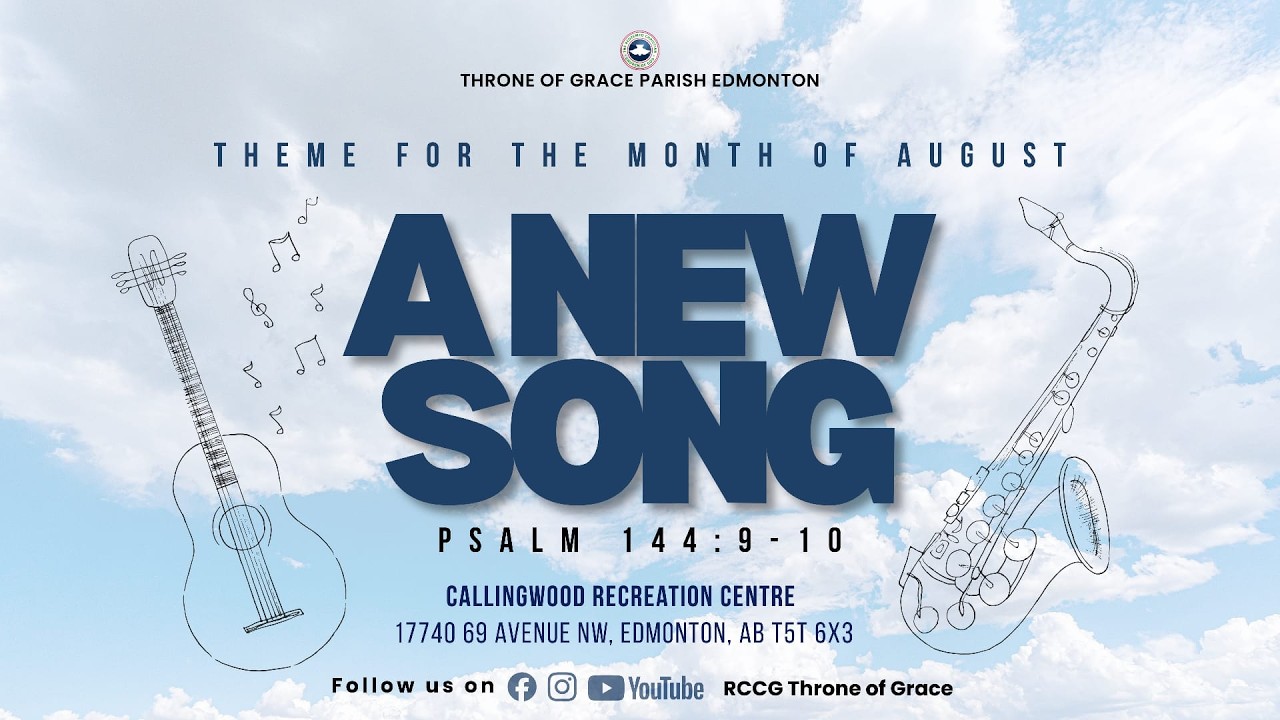 RCCG Throne of Grace Parish Edmonton-Sunday Service 30th August, 2026