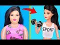 16 ARTESANATOS E TRUQUES COM A BONECA BARBIE / IDEIAS DE ESPORTE PARA BARBIE