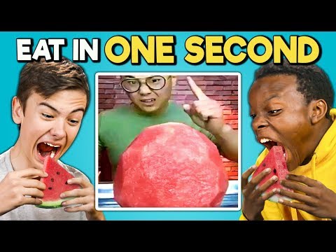 try-to-eat-in-1-second-challenge-(speed-eating)-|-teens-&-college-kids-vs.-food