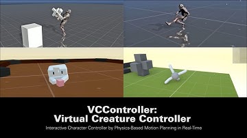 VCController: Interactive Character Controller by Physics-Based Motion Planning in Real-Time