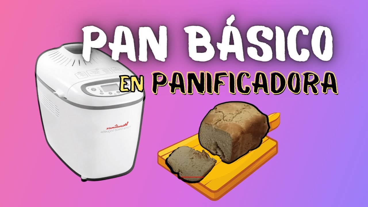 ?Pan Blanco Casero en la 【PANIFICADORA MOULINEX】? - YouTube