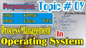 Operating System Topic 09: Process Management || FPSC KPPSC Preparation KU KHAN