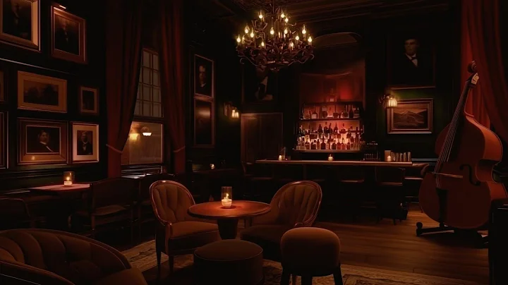 vintage jazz on a rainy 1940s night | cozy ambience to relax