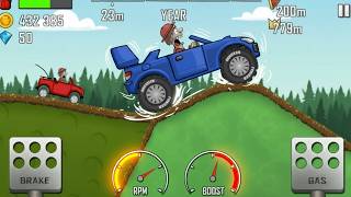 Epic Polic Car  Stunts in Hill Climb Racing!🏆P-3  #HillClimbRacing #Ambulance #policcar#FireTruck screenshot 5
