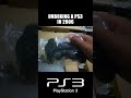 Unboxing a PS3 in 2006 | #ps3 #playstation #2000s #nostalgia #shorts