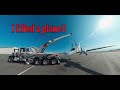 Plane landing fail - could have been worse!  (in FULL 360 virtual reality)