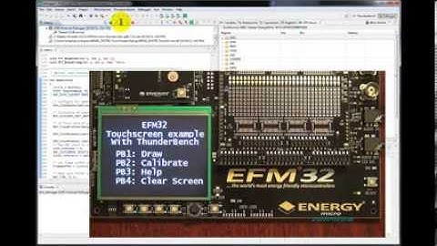Energy Micro/Silabs EFM32GG DK3750 board supported by ThunderBench