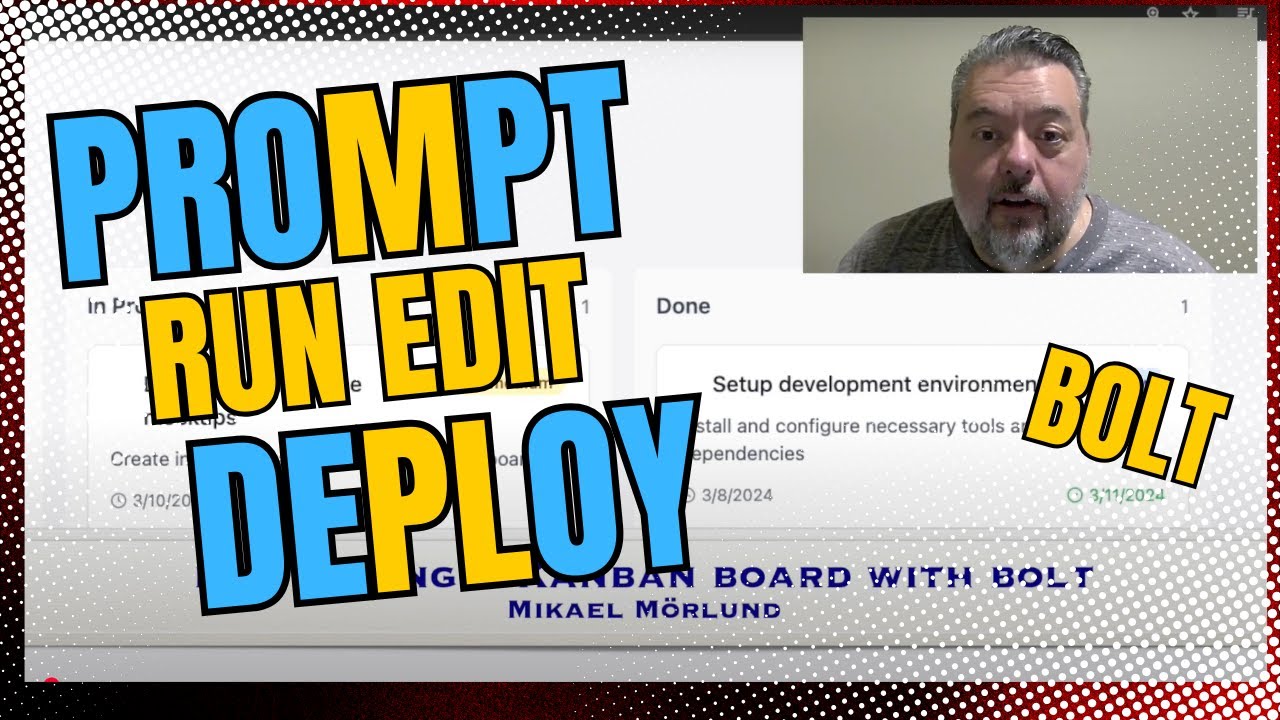 Build a Kanban Board in 2min with Bolt from StackBlitz - YouTube