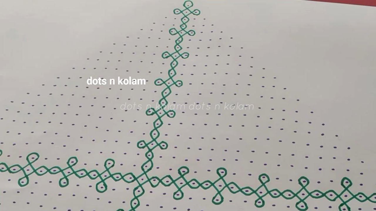 Karthigai matha sikku kolam (pinnal kolangal) karthika deepam melikala muggulu  | pournami rangoli 