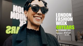 See the streetstyle on the final day of London Fashion Week February 2024 by British Fashion Council 6,658 views 2 months ago 54 seconds