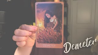 DEMETER 📚 "BY THE BOOK" CARD OF THE DAY ✨ GODDESS WITHIN ORACLE  #goddess #oracle #cardoftheday