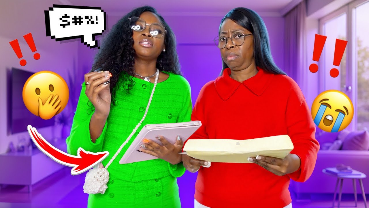 SPEAKING A NONEXISTENT LANGUAGE TO SEE HOW MY MOM REACTS