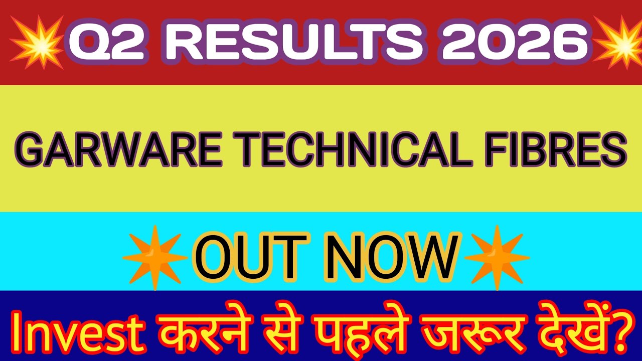 Garware Technical Fibers Q2 Results 2025 🔴 Garfirbers Result 🔴 Garware Technical Fibers Latest News