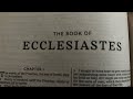 Ecclesiastes 1:11 Is Linked To Revelation 21:4