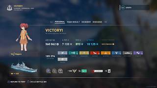 Zaō - 185k Kraken - World of Warships: Legends