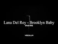 Lana Del Rey Brooklyn Baby Acapella Vocals Only