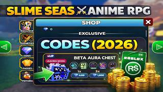 Slime Seas ⚔️ Anime RPG Codes (2026) | Roblox