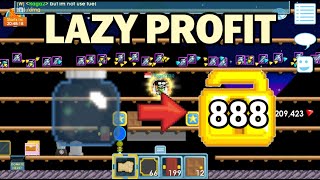 LAZY PROFIT WITH GHOST JAR 🤑 (NO FARMING!!!) | How To Get Rich 2024 | Growtopia Profit