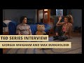 Giorgia Whigham and Max Burkholder discuss the Ted prequel series