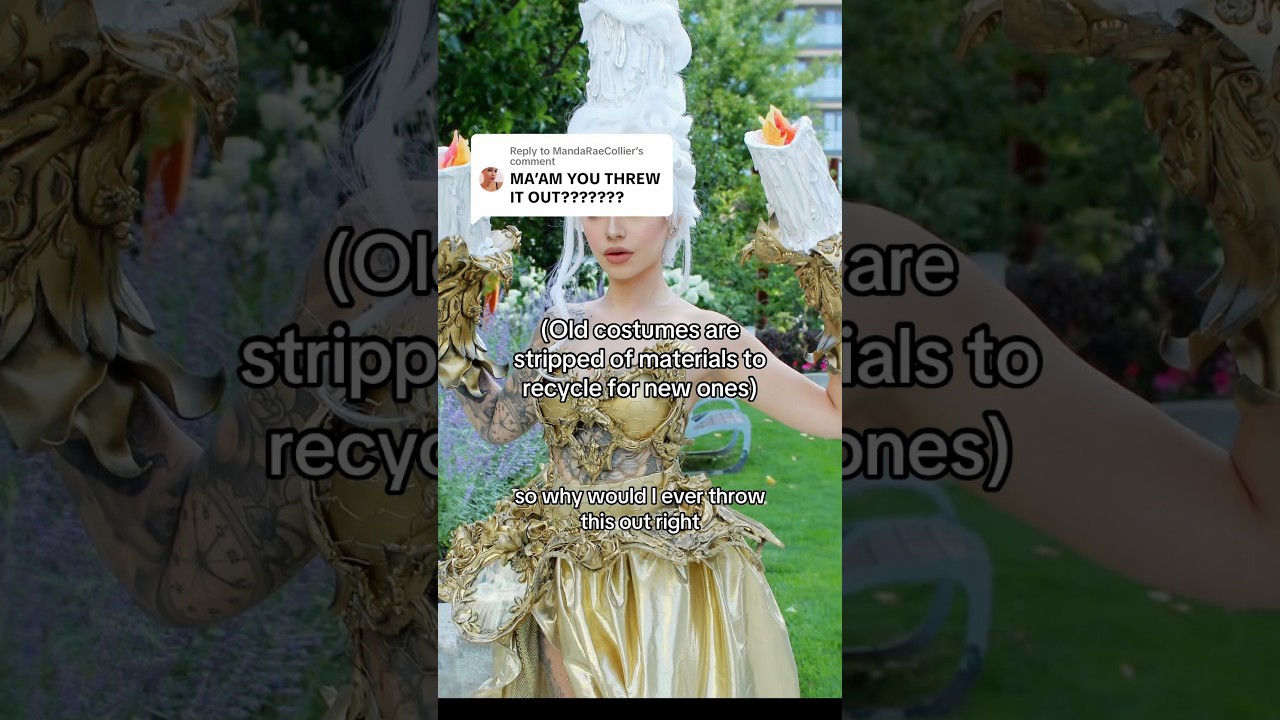 It’s about what you don’t see!Just wait until I have more than 2 days😆 #halloween #costume #lumiere