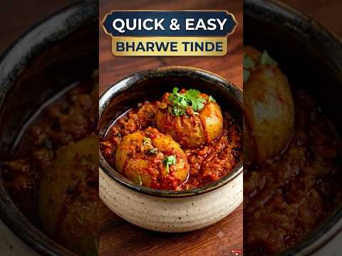 Easy recipe of bharwe tinde ❤️‍🔥 #food #shortvideo #shorts #fifa #viral #trending #kitten #vlogger