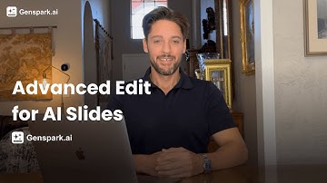 🪄 Advanced Editing in Genspark AI Slides - Full PowerPoint Control!